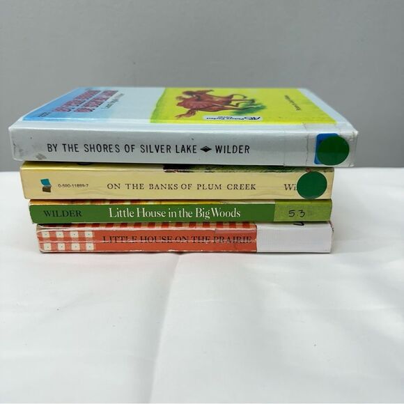 Little House on the Prairie 4 books - Picture 1 of 2